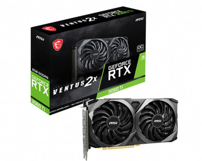 Kartë grafike MSI RTX 3060 TI VENTUS 2X 8G OC V1 LHR graphics card NVIDIA GeForce RTX 3060 Ti 8 GB GDDR6