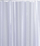 Perde dushi RIDDER Satin, 180x200cm, poliester, e bardhë