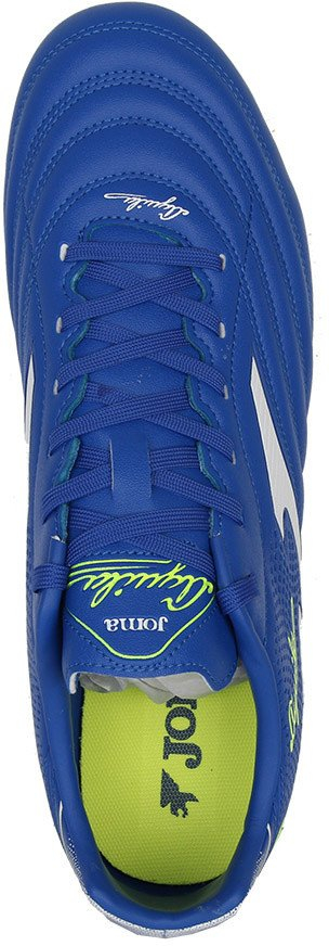 Atlete futbolli Joma Aguila 2504 FG, për meshkuj, fushë me bar natyral, blu