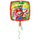 Balon alumini Super Mario, 43cm, katror, shumëngjyrësh