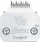 Kokë prerëse zëvendësuese Oster 7/8 CryogenX, 0.8mm, metal, ngjyrë argjendi