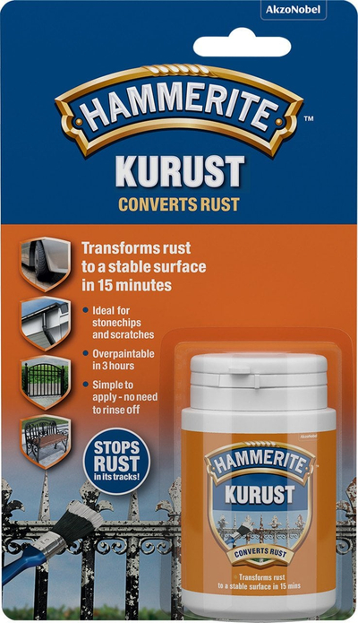 Heqës ndryshku Hammerite Kurust, 90ml, për hekur