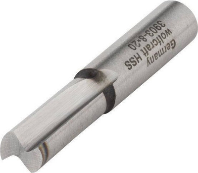 Freza për brazda Wolfcraft 3903000, HSS, diametër 8 mm, shank 8 mm