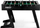 Tavolinë futbolli Neo-Sport NS-803, 121x61x80 cm, e zezë