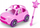 Makinë lodër me telekomandë Zuru Sparkle Girlz, radio kontroll 2.4GHz, për kalamaj 3+, rozë