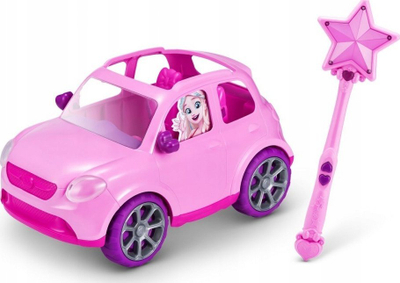 Makinë lodër me telekomandë Zuru Sparkle Girlz, radio kontroll 2.4GHz, për kalamaj 3+, rozë