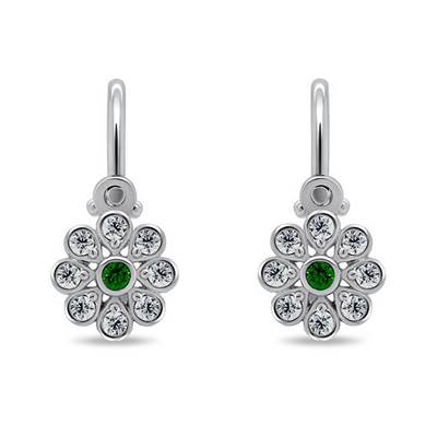 Vathë Brilio Silver Flowers EA190W