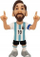 Figurë koleksionuese MINIX Lionel Messi Football Stars, 12cm, Argjentina, blu e bardhë