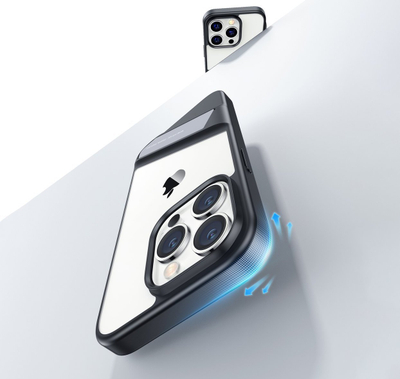 Kapak telefoni Ugreen LP635 me këmbëz/stand, për iPhone 14 Pro, i zi