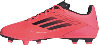 Këpucë futbolli Adidas F50 Club FxG IE0613, për bar të gjallë, portokalli me tê kuqe