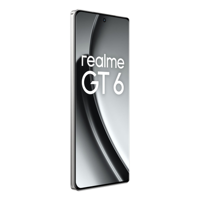Telefoni Realme GT 6, 12GB RAM, 256GB, 5G, ngjyrë argjendt