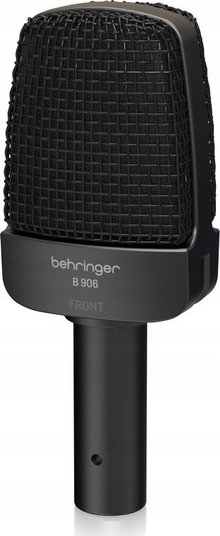 Mikrofon dinamik për instrumente Behringer B 906, superkardioid, i zi
