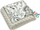 Batanije e hollë për bebe Light Blanket Minky, 75x100 cm, pambuk dhe minky, gri folk