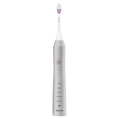 Furçë elektrike për dhëmbë Sencor Sonic SOC 3200SL, e bardhë/ Hiri