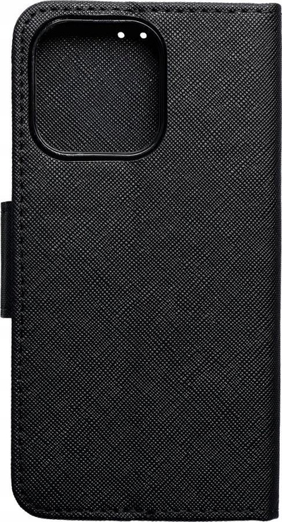 Kapak libri OEM Fancy Book për iPhone 14 Plus, me magnet, me xhepa, i zi