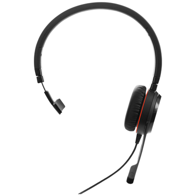 Kufje Jabra Evolve 20SE UC 30326J, me mikrofon, me kabllo, të zeza
