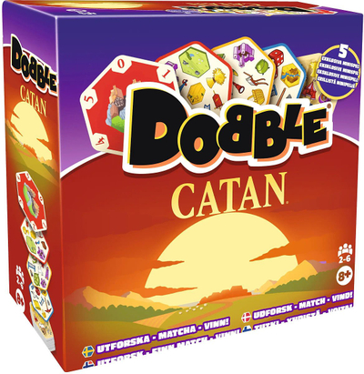 Lojë tavoline Asmodee Dobble Catan Nordic, 2 6 lojtarë, 8+