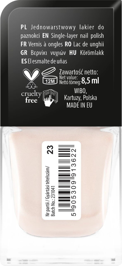 Llak thonjsh Wibo 1 Coat Manicure No 23, 8.5ml