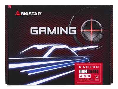 Kartelë grafike Biostar Radeon RX550 AMD Radeon RX 550 4 GB GDDR5