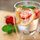 Set gota termale Wessper CrystaLatte, 2 copë, 450ml, xham me mure të dyfishta, transparen