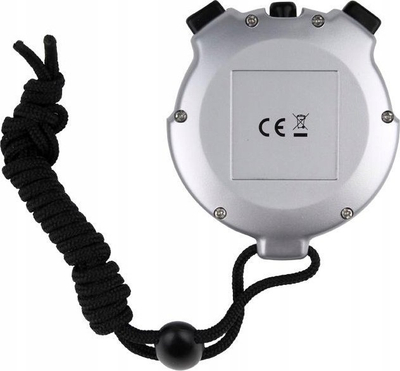 Сребрена дигитална штоперица Ora kronometër 12 Silver Stopwatch