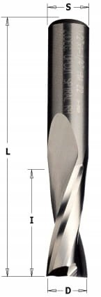 Freza helicale CMT Orange Tools 191.040.11, diametër 4mm, gjatësi pune 15mm, metalike