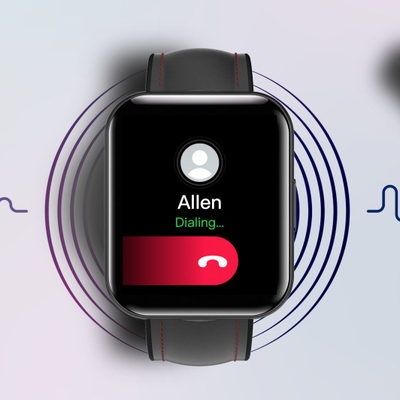 Smartwatch Bemi SmartWatch Exo, ekran 1.91" TFT, IP67, i zi me rrip rozë