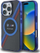 Maskë telefoni BMW Motorsport IML Circle MagSafe për iPhone 16 Pro, me MagSafe, transparente blu