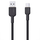 Kabllo Aukey, USB A / USB C, 1.8 m, e zezë