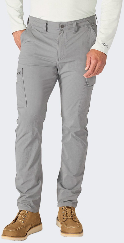 Pantallona cargo Carhartt Force Tapered Ripstop, W42 L30, gri