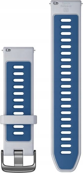 Rrip ore Garmin Forerunner 265 Quick Release, 22mm, plastik, i bardhë