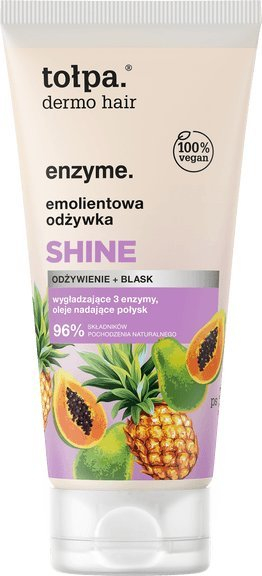 Balsam flokësh Tołpa Dermo Hair Enzymatic Emollient, 200 ml