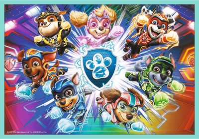 Puzzle për kalamajtë Trefl Paw Patrol, set 10 në 1, Mega Pack, shumëngjyrësh