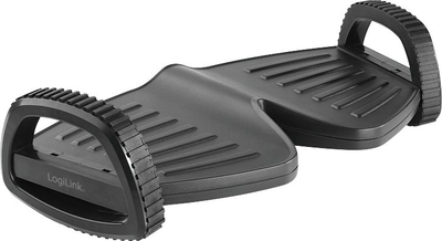 Mbajtëse këmbësh LogiLink Footrest Foot Rocker, ergonomike, e zezë