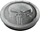 Mbajtëse telefoni PopSockets gjenerata 2, që ndërrohet, Punisher Monochrome, Marvel, gri
