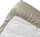 Çarçaf fitted Douceur d’intérieur Cotton Double, 90x190 cm, 100% pambuk organik, bezhë