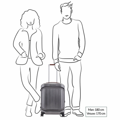 Piquadro valixhe cabine llaptop frame 55 cm