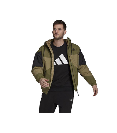 Jakne për meshkuj Adidas, e gjelbërt/e zezë