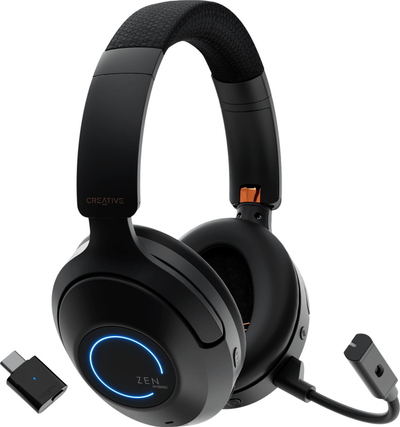 Kufje pa tela Creative Zen Hybrid Pro Classic, over ear, Bluetooth 5.3, të zeza - 3