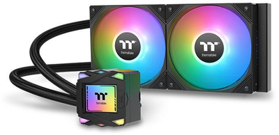 Sistem ftohës uji për CPU Thermaltake LA240 ARGB, 240mm, 2x 120mm, ARGB
