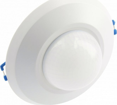 Senzor lëvizjeje PIR GTV CR-19, 360°, 1000W, i bardhë