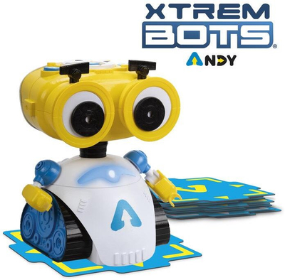 Robot programues për kalamaj Xtrem Bots Andy, 30 lëvizje, efekte zanore, shumëngjyrësh