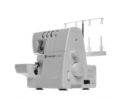 Makina qepëse overlock Singer S0105, 6 qepje, 105W, e bardhë