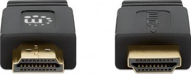 Kabllo HDMI Manhattan Flat, 3 m, 4K 60Hz, me Ethernet, i zi