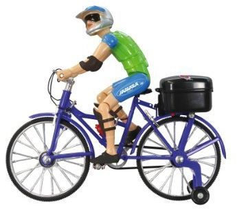 Играчка велосипед Jamara Bicycle with Sound, пластичен, со звучен ефект, виолетов