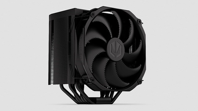 Ftohës procesori ENDORFY Fortis 5 Black, 140 mm, 6 heatpipe, i zi