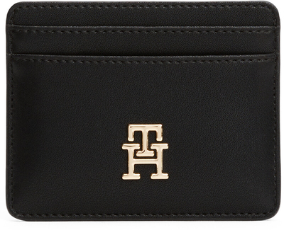Kuletë për kartela Tommy Hilfiger, e zezë