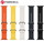 Rrip ore Forcell Strap F-DESIGN FA12 për Apple Watch 42 44 45 49 mm, poliester, i verdhë