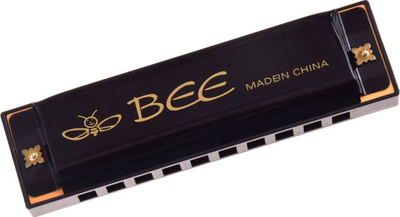 Harmonikë metalike Bee IN0126, 10 cm, për kalamaj, me ngjyra të ndryshme