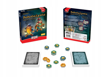 Lojë me letra Amigo Saboteur Extended Edition, 2 12 lojtarë, moshat 8+